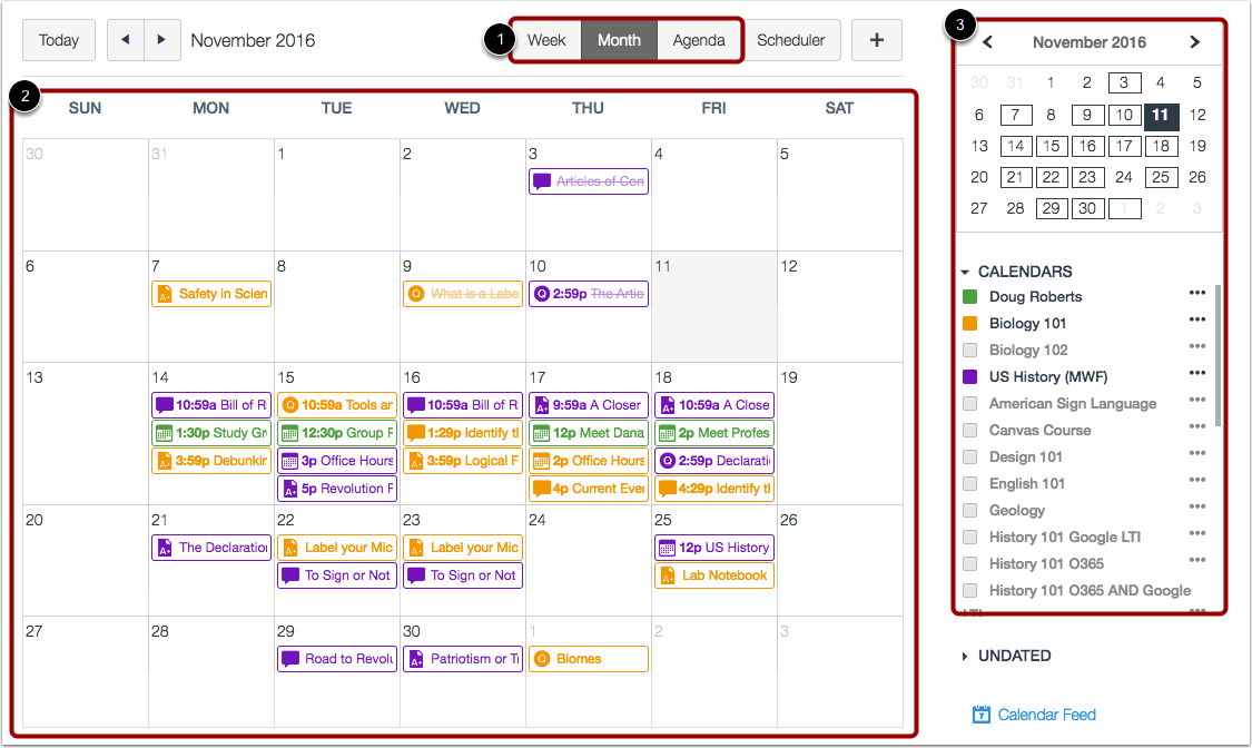Check The Calendar From Start To Finish A Student Resource Guide